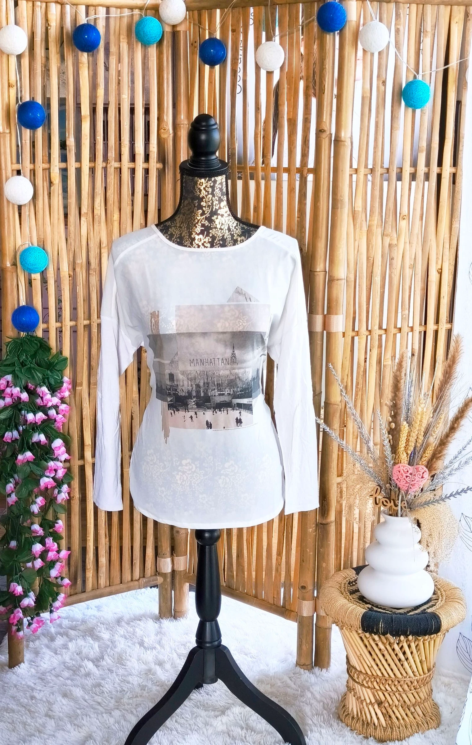 🤍 tee-shirt manches longues femme T38 🤍